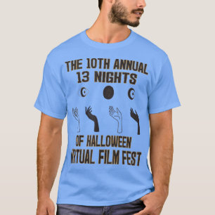 Camiseta 10.º aniversário, 13 noites de cinema virtual do H