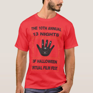 Camiseta 10.º aniversário, 13 noites de cinema virtual do H