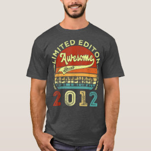 Camiseta 10.º aniversário Gift Incrível Desde setembro de 2