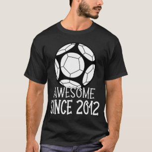Camiseta 10.º aniversário para Meninas Futebol de 10 anos