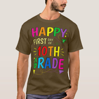 Camiseta 10.º ano 10.º retorno à escola