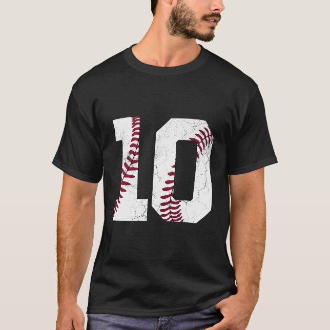 Camiseta 10.º Baseball Dez 10 2013 (Frente)