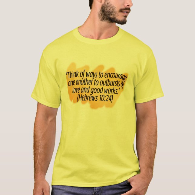 Camiseta 10:24 dos hebraicos (Frente)