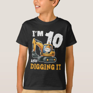Camiseta 10 anos, Criador da Escavadora de Construção de An
