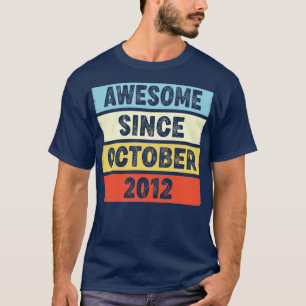 Camiseta 10 anos é incrível desde outubro de 2012 10º anive