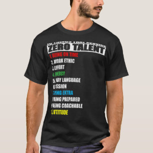 Camiseta 10 Coisas Que Requerem Um Título Positivo De Talen