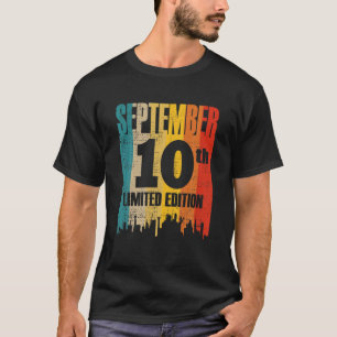 Camiseta 10 De Setembro Edição Limitada Mês 9 10º Dia De Re