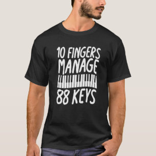 Camiseta 10 Dedos Gerem 88 Chaves Pianista