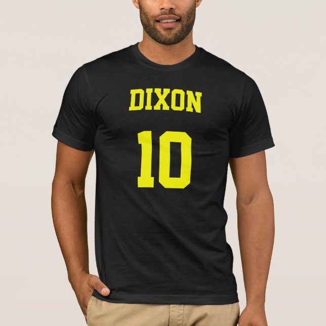 CAMISETA 10, DIXON (Frente)