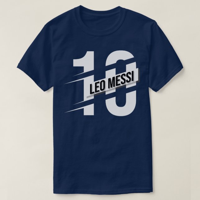 Camiseta 10 é messi (Frente do Design)