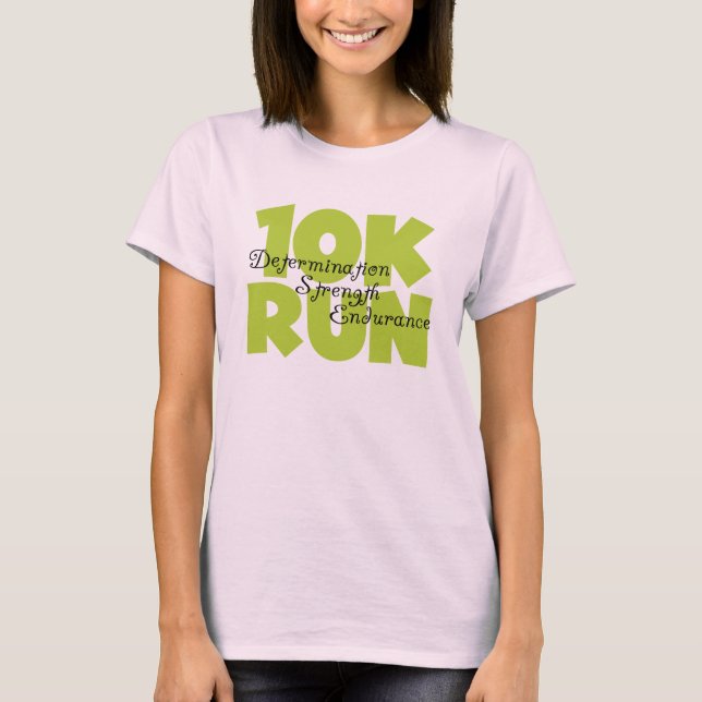 Camiseta 10 Execução Primavera Verde (Frente)