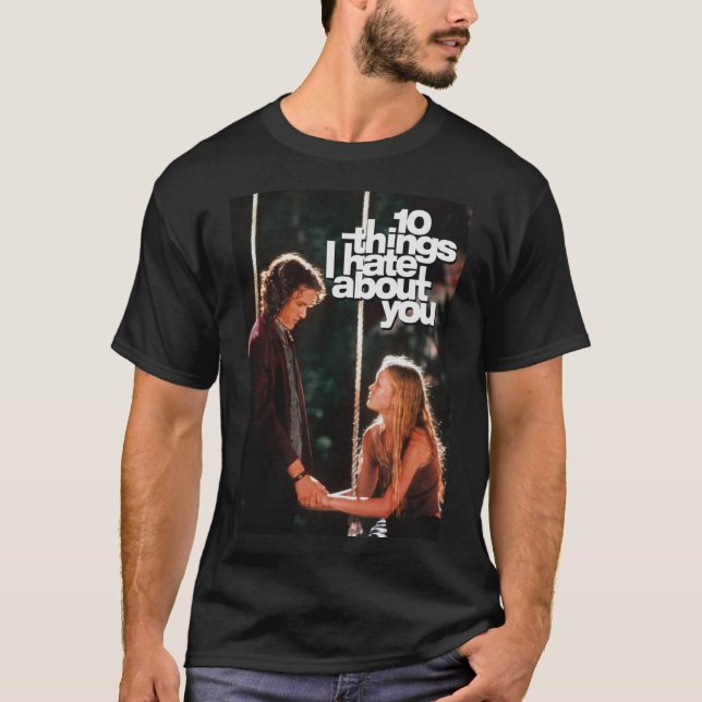 Camiseta 10 Things I Hate About You 90s movie Classic T-Shi (Frente)