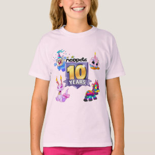Camiseta 10th Birthday Logo