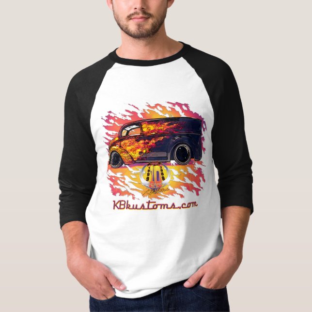 Camiseta 10yr chama real Divco-rip_orange (Frente)