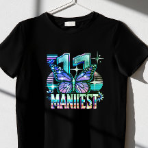 111 Camisa-T Escura Manifesta