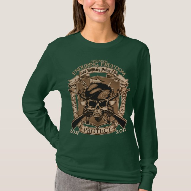 Camiseta 1186 polícias militares - resistindo a liberdade (Frente)