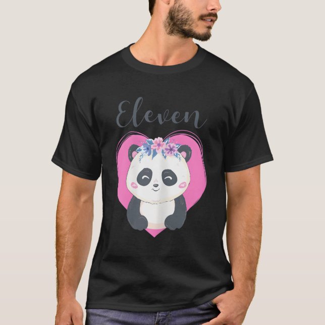 Camiseta 11 11 Panda Py (Frente)