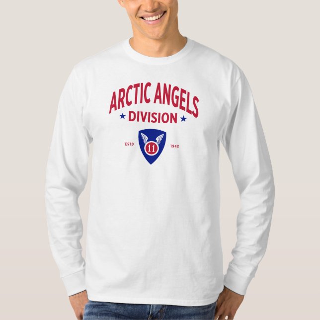 Camiseta 11 Airborne Division Artic Angels (Frente)