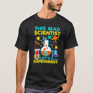 Camiseta 11 Aniversário Presente Este Cientista Louco Tem 1