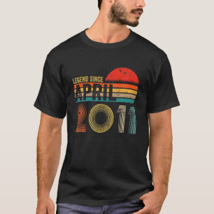 Camiseta 11 Anos De Idade, Retrô Birthday Oferece Legenda