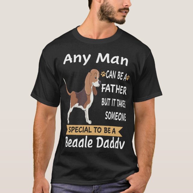 Camiseta 11 Any Man Beagle Daddy (Frente)