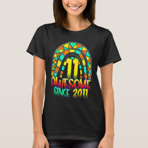 Camiseta 11 Birthday Incrível Desde 2011 Aniversário do Arc