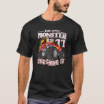 Camiseta 11 Birthday Kids Este Pequeno Caminhão Monstro<br><div class="desc">Crianças De Aniversário De 11 Este Pequeno Caminhão Monstro.</div>