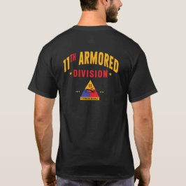 Camiseta 11 blindado divisão "Thunderbolt" personalizada