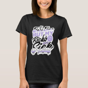 Camiseta 11 Calçados De Tee Violeta Baixo Pura, Eu Me Sinto