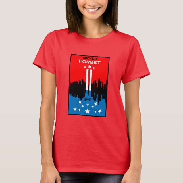 Camiseta 11 de setembro Dia da Memória (Frente)