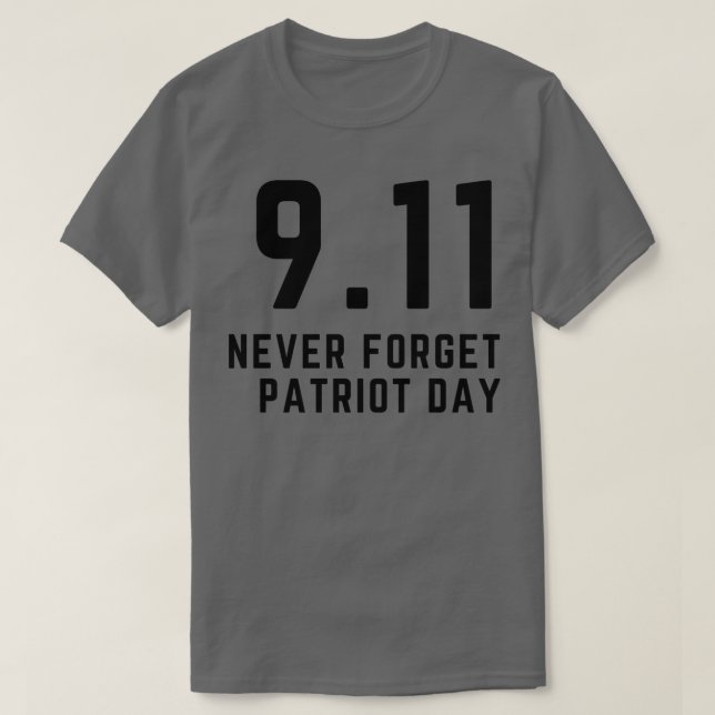 Camiseta 11 de setembro Dia Patriótico 911 Torres Gêmeas (Frente do Design)