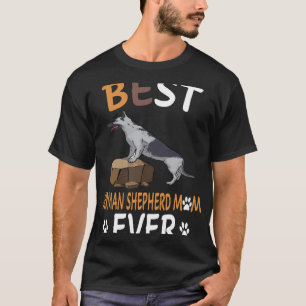 Camiseta 11 Melhor German shepherd Mãe De Todos Os Dias