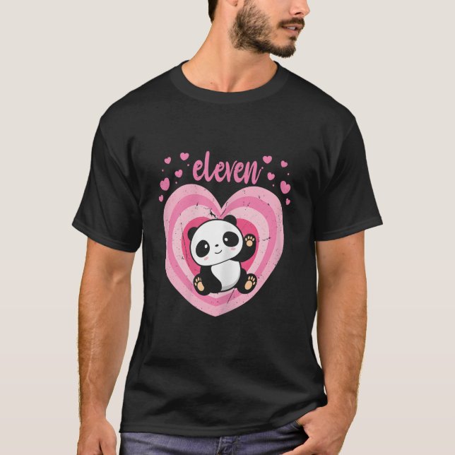 Camiseta 11 Panda 11Th B-Day (Frente)
