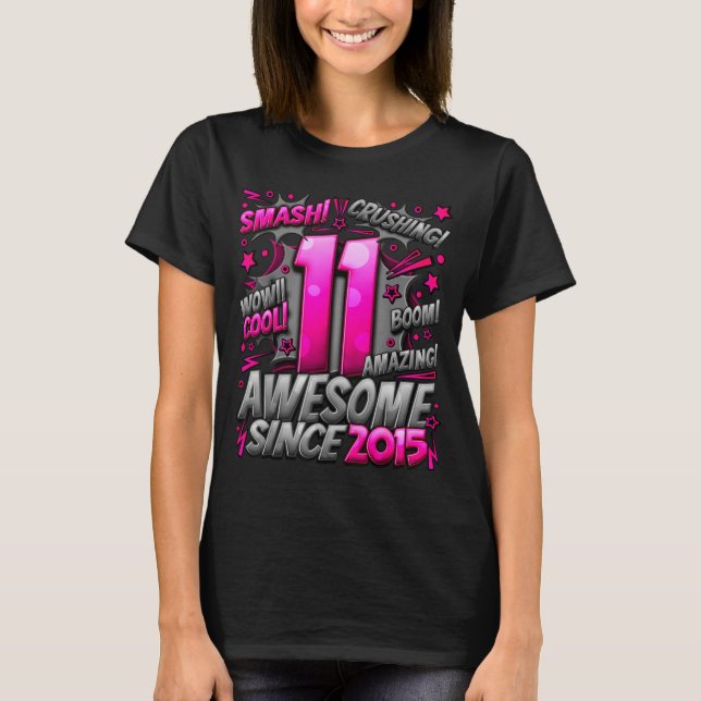 Camiseta 11 Year Old For Boys 11th Birthday Boy 11 Year Old (Frente)