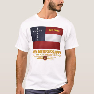 Camiseta 11o Infantaria de Mississippi