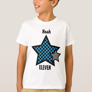 Camiseta 11o Nome feito sob encomenda VERIFICADO menino V24