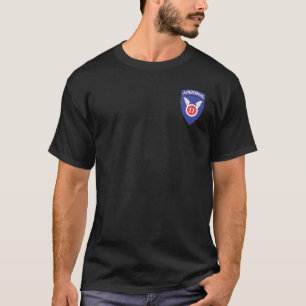 Camiseta 11o Transportado por via aérea + 187th T-shirt de