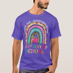 Camiseta 120.º Dia De Professora Da Escola - 120 Dias Mais