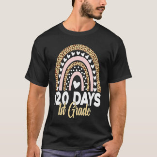 Camiseta 120th Day Of First Grade Teacher  120 Days Smarter