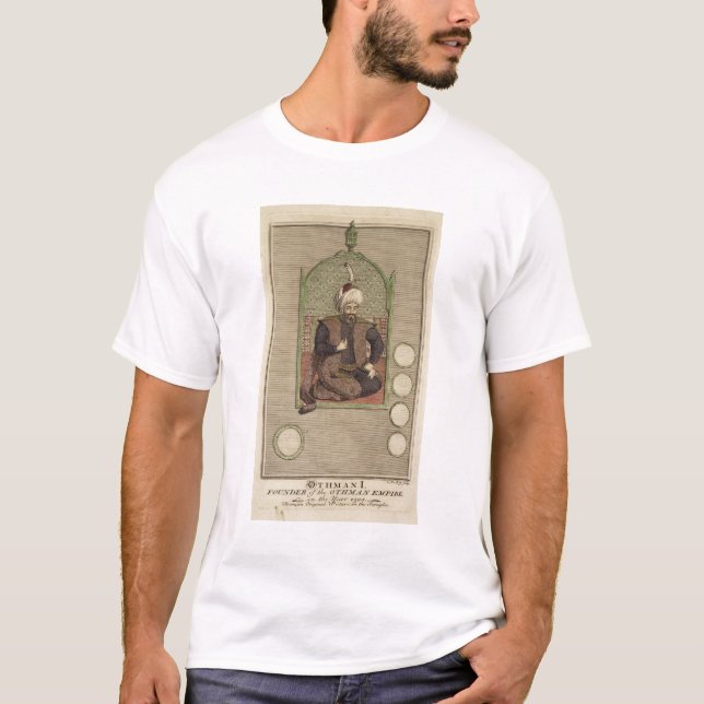 Camiseta 1259-1326) fundadores de Osman I (do império (Frente)