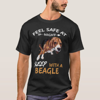 Camiseta 126 Sentir-Se Seguro Ao Dormir À Noite Com Um Beag