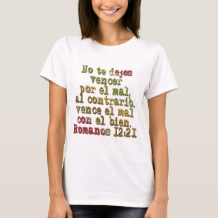 Camiseta 12:21 dos romanos