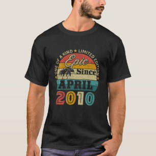 Camiseta 12 Aniversário De 12 Anos De Idade Oferece Epic De