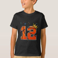 12 Birthday Basball Grande Número 12 Anos