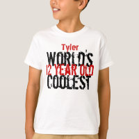 12 Birthday Gift World's Fresco 12 Anos