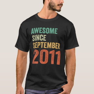 Camiseta 12 Birthday Girls Boys Oferece Excelente Desde set
