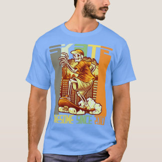 Camiseta 12 Birthday Skateboard Lovers Skater Sin Incrível