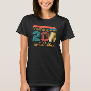 Camiseta 12 Birthday Vintage 2011 12 Anos