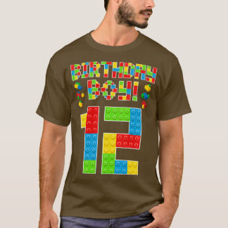 Camiseta 12 Bonito Aniversário De 12 Anos