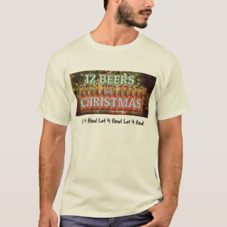 Camiseta 12 Cervejas de Natal